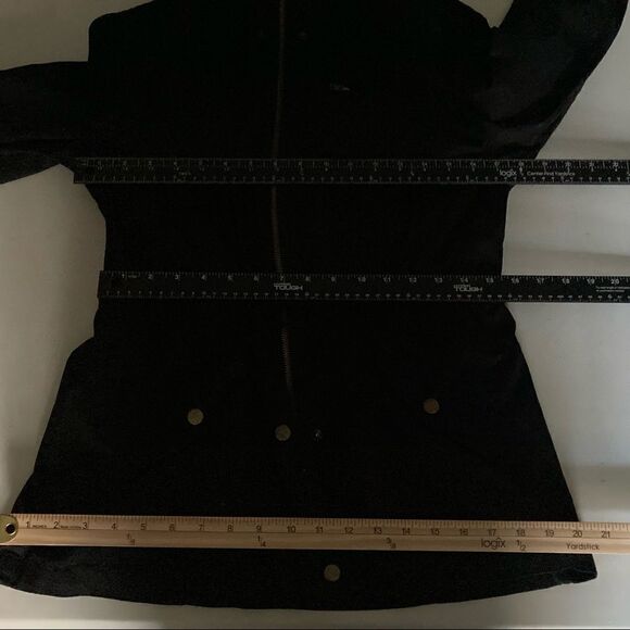 FOREVER 21 Women’s Hooded Jacket Black Size Medium - Picture 4 of 10